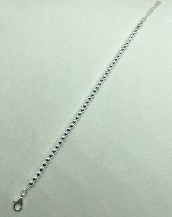Bracciale sfere diametro 4mm