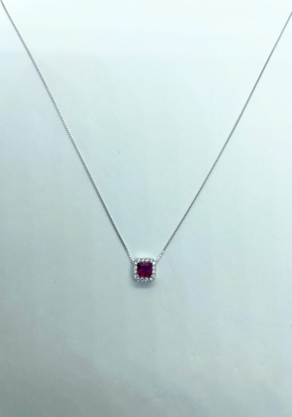 Collana con pendente colorato - immagine 3