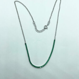 Collana con zirconi