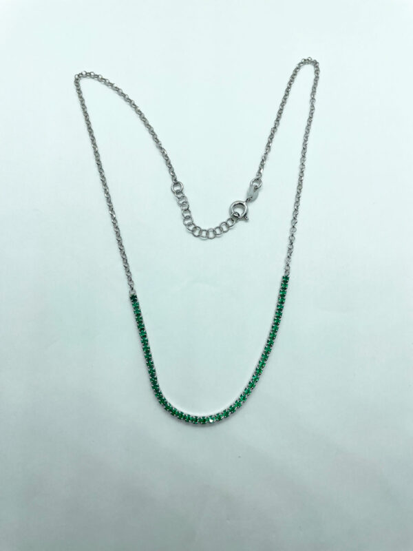 Collana con zirconi