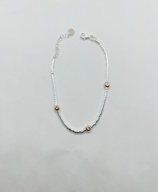 Bracciale bicolore