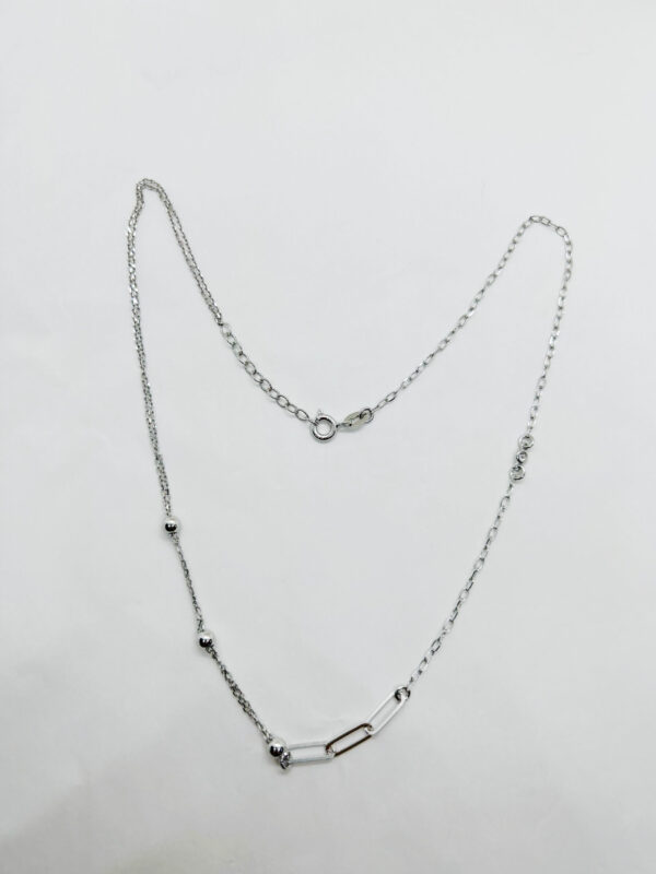 Collana con doppia lavorazione